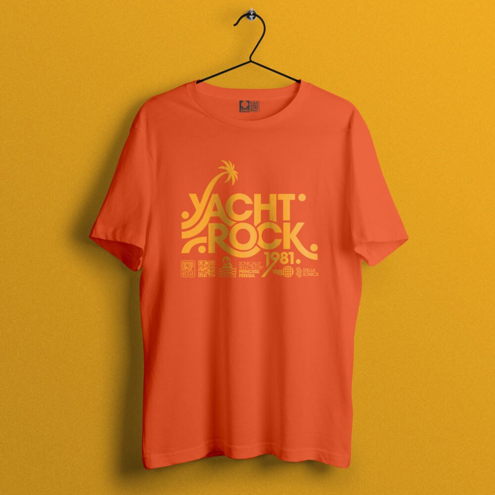 Yacht Rock 81 T-Shirt on Orange