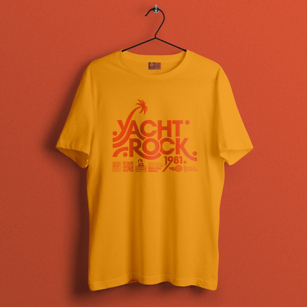 Yacht Rock 81 T-Shirt on Yellow